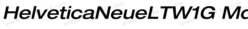 HelveticaNeueLTW1G Md字体转换